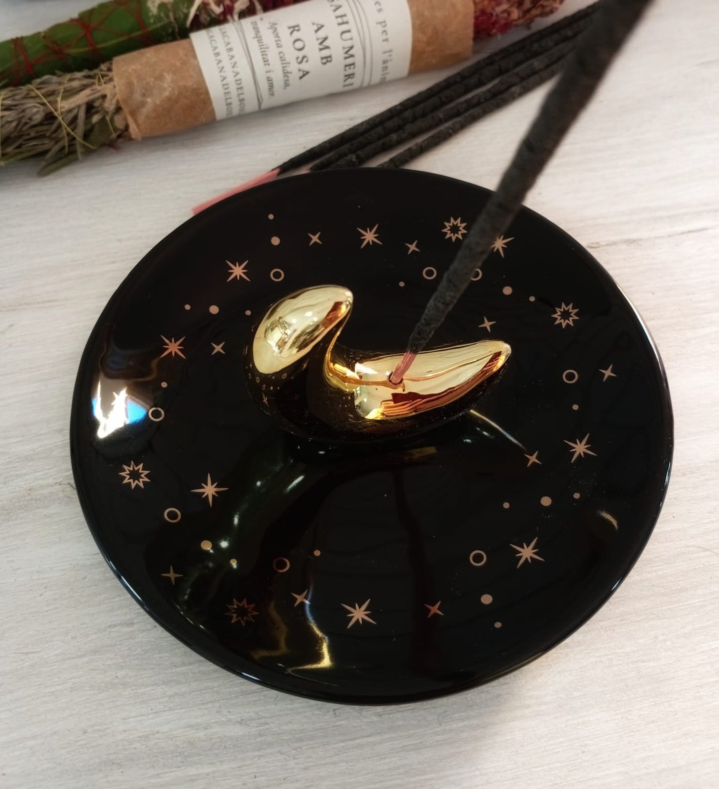 QUEMADOR LUNA DORADA