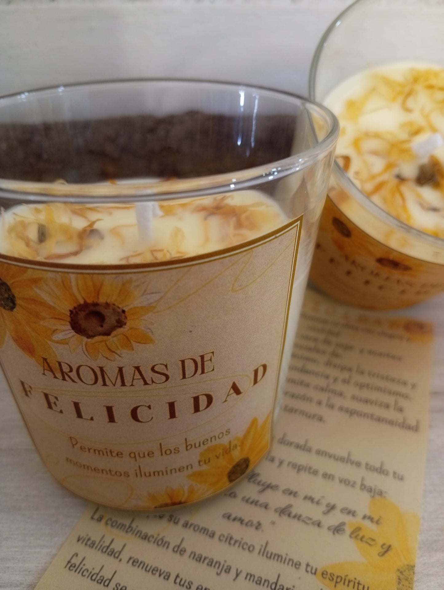 VELA AROMAS DE FELICIDAD